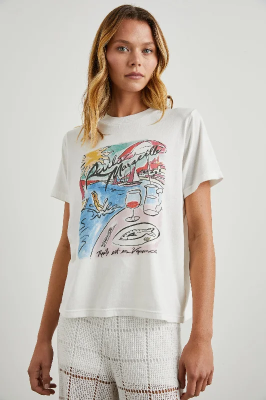 BOYFRIEND T-SHIRT - RAILS MARSEILLE Boxy Fit Fitted Loose