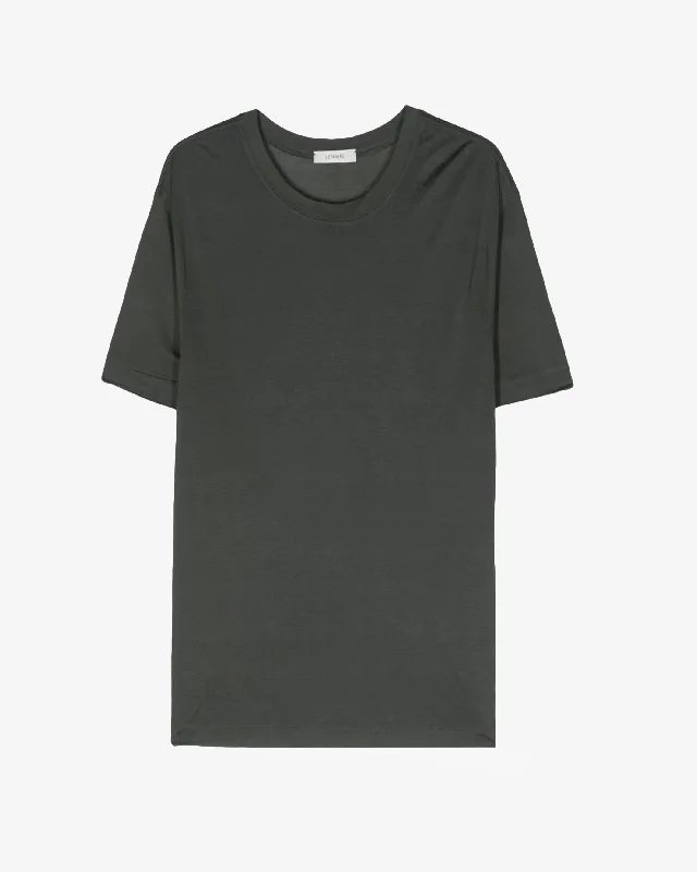 Short Sleeve Silk T-Shirt