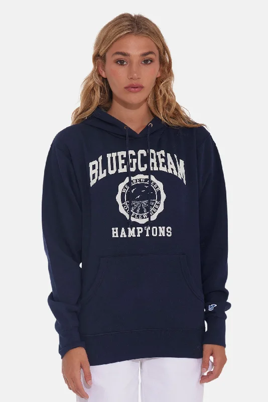 Hamptons We Grew Here Hoodie Navy